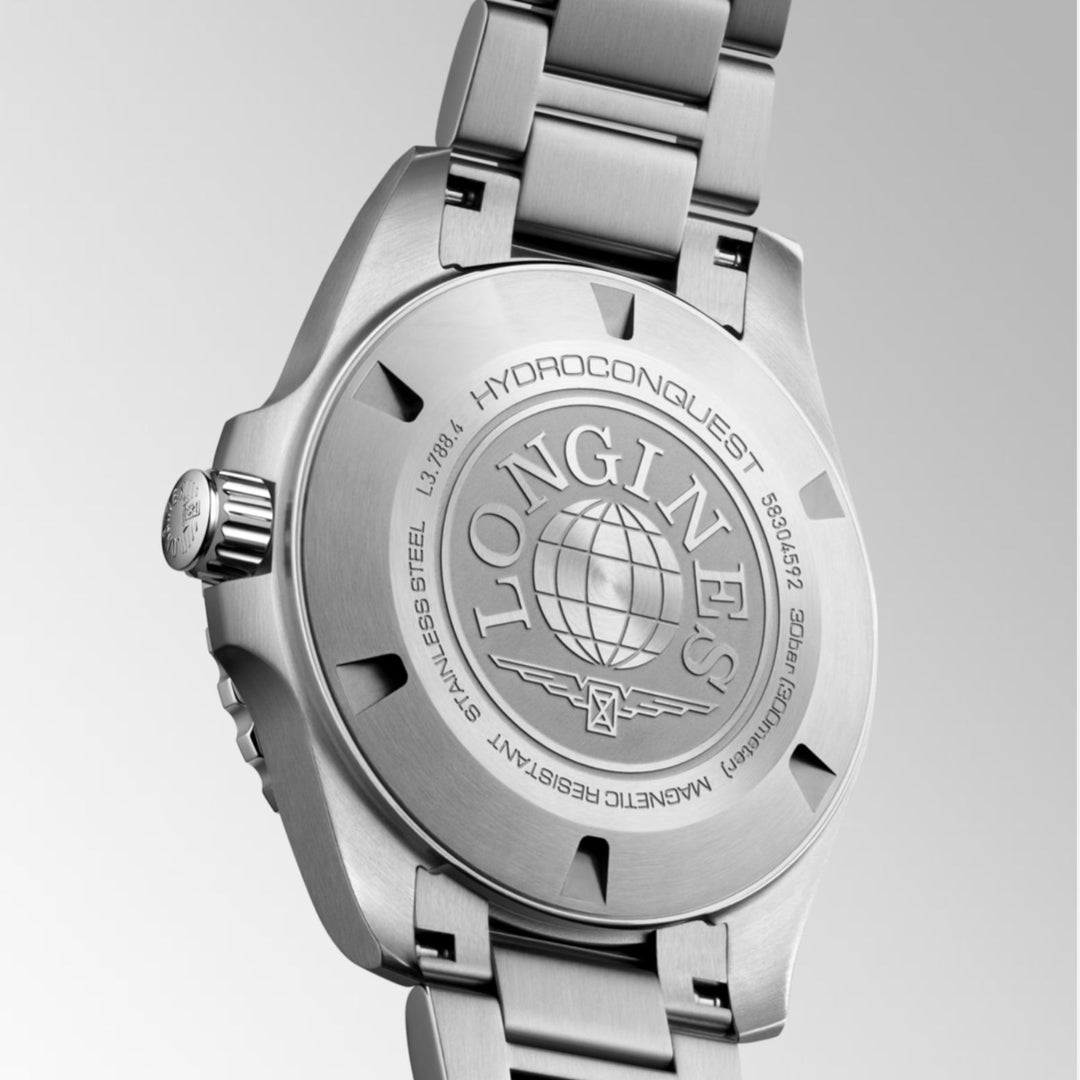 Hydroconquest Black Dial and Bezel 42MM Watch