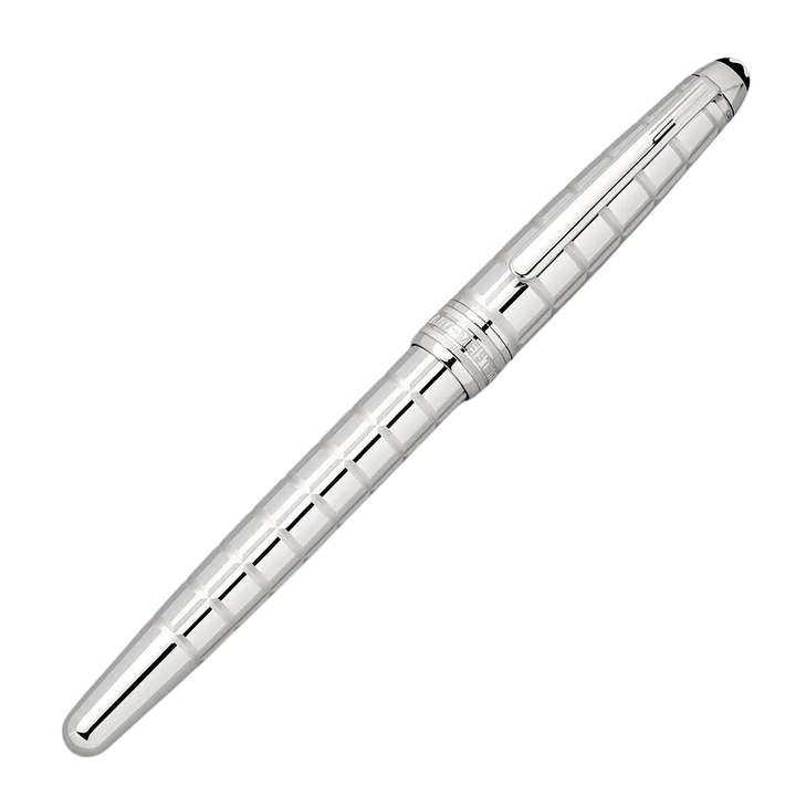 Meisterstuck Solitaire Platinum Plated Facet Rollerball Pen