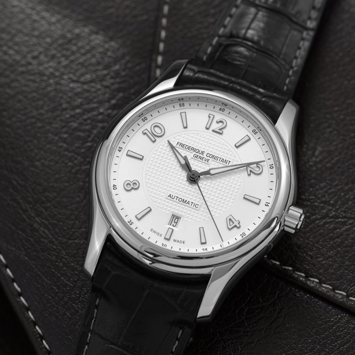 Runabout Automatic Black Leather Strap 43MM Watch