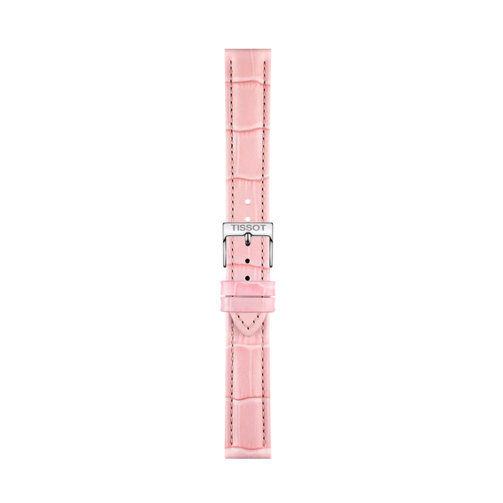 Pink Leather Strap Lugs 16MM