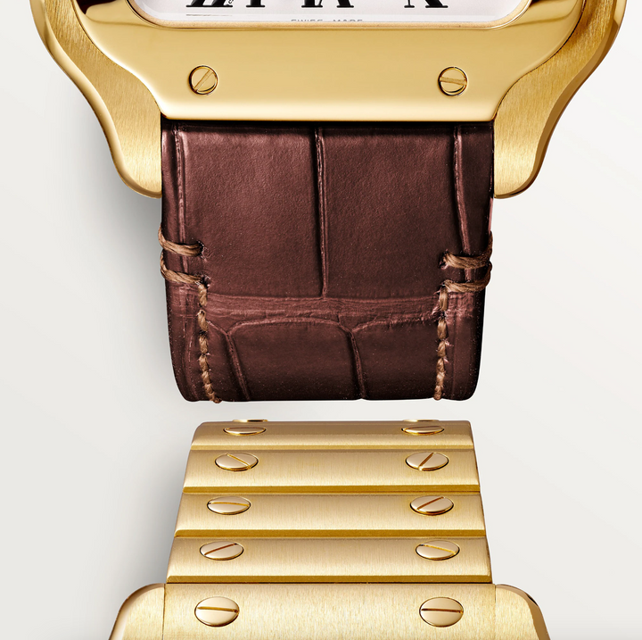Santos Yellow Gold Medium Model