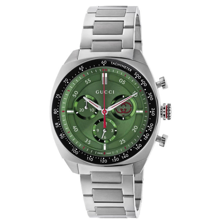 Interlocking G Chronograph Green Dial 41MM Watch
