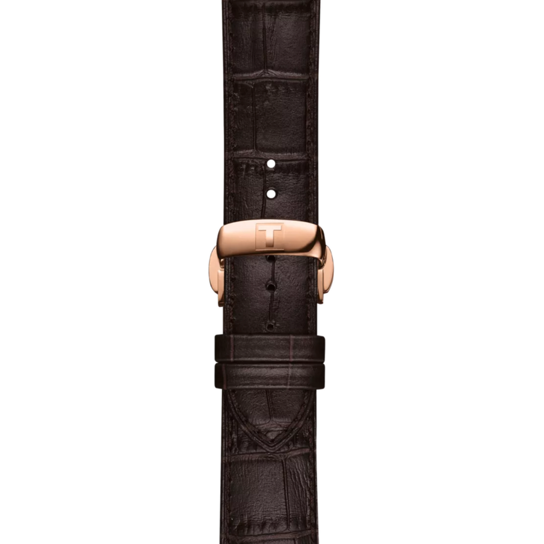 Chemin Des Tourelles Rose PVD Case 39MM Watch