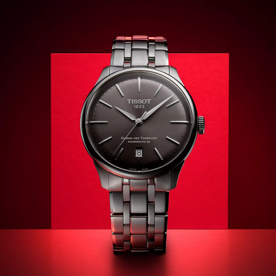 Chemin Des Tourelles Grey Dial 39MM Watch
