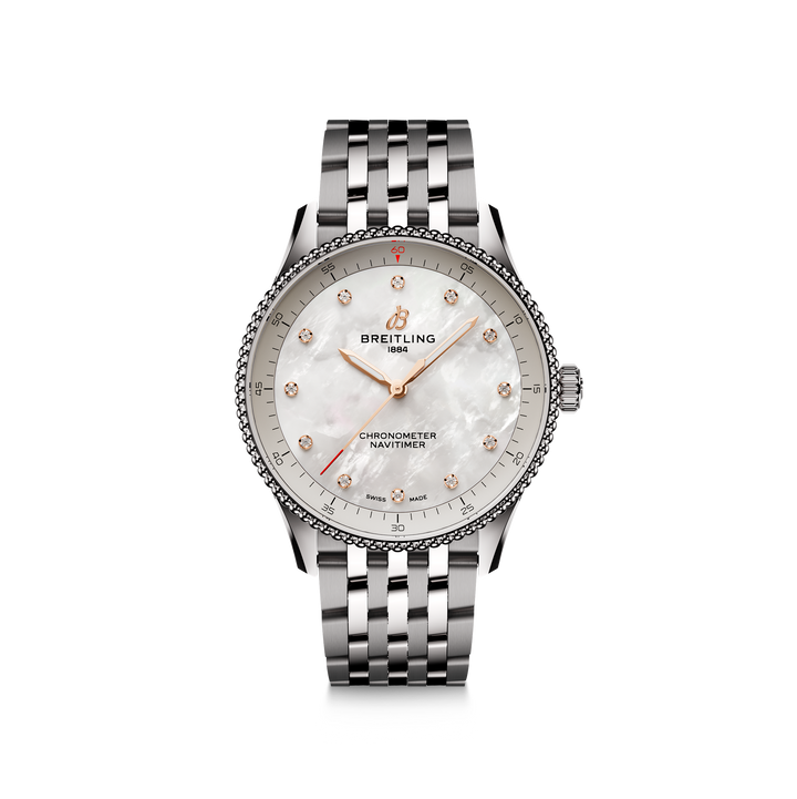 Navitimer MOP/Diamond Index 32MM Watch