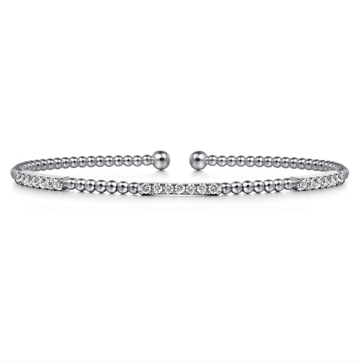 White Gold Bujukan Diamond Stations Bangle