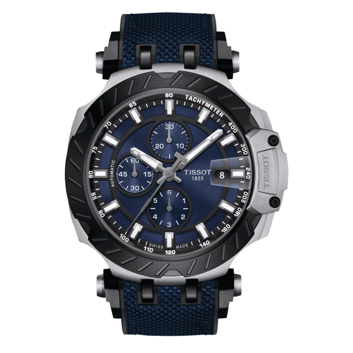 T-Race Automatic Blue/Black 45MM Watch