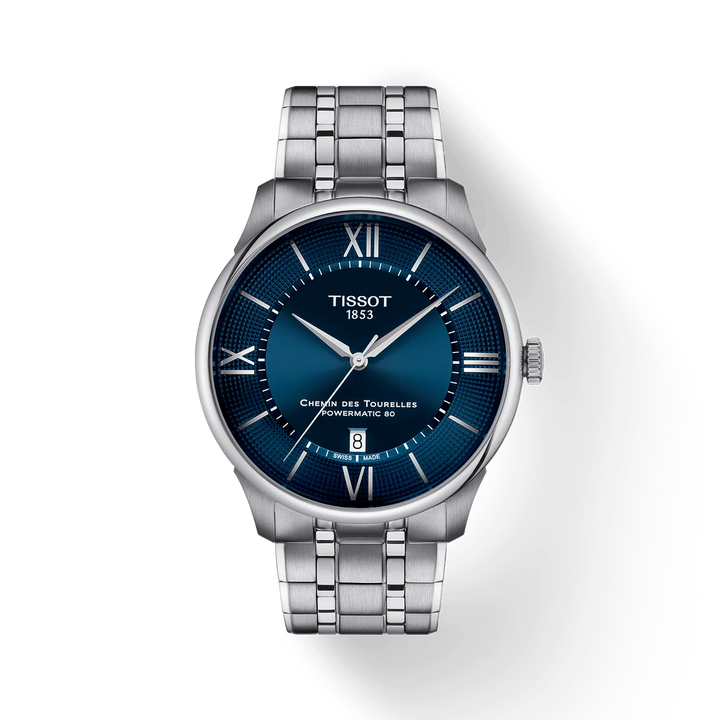 Chemin Des Tourelles Powermatic 80 Blue 42MM Watch