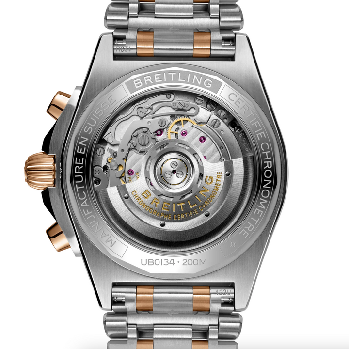 Chronomat B01 Chronograph Stainless Steel and Rose Gold 42MM Watch