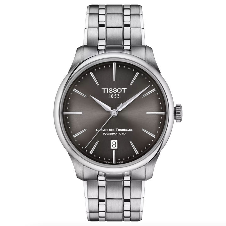 Chemin Des Tourelles Grey Dial 39MM Watch