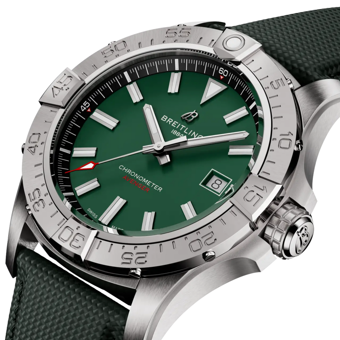 Avenger Green Dial and Strap 42MM Watch