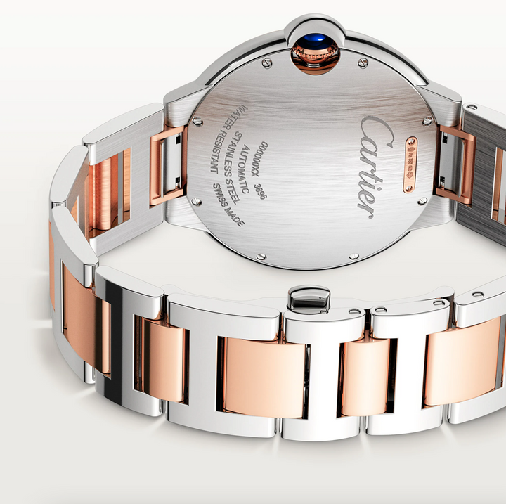 Ballon Bleu Steel and Rose Gold 42MM
