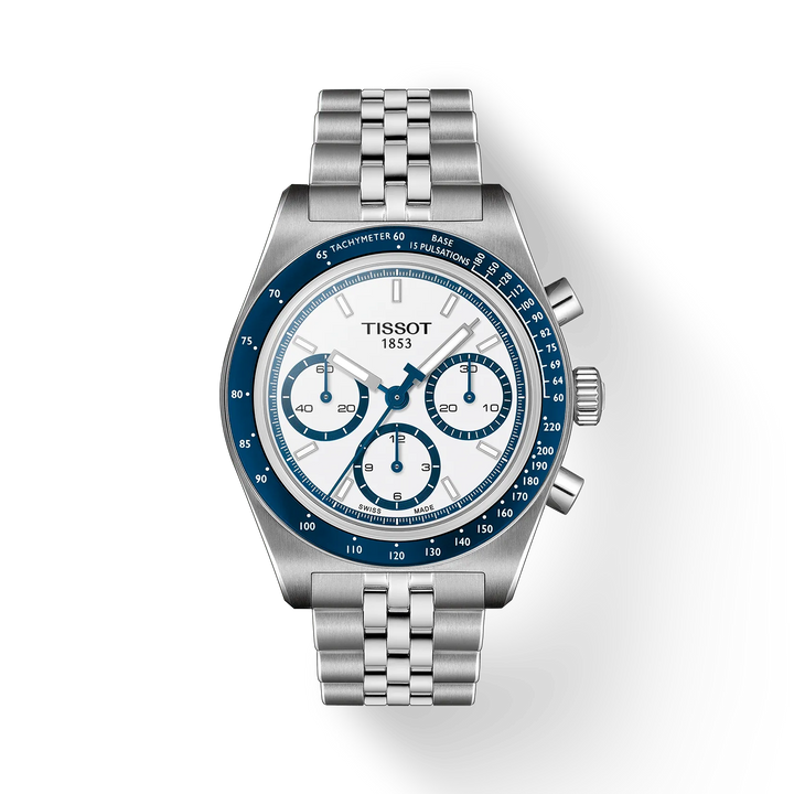 PR516 Automatic Chronograph 41MM White/ Blue Watch