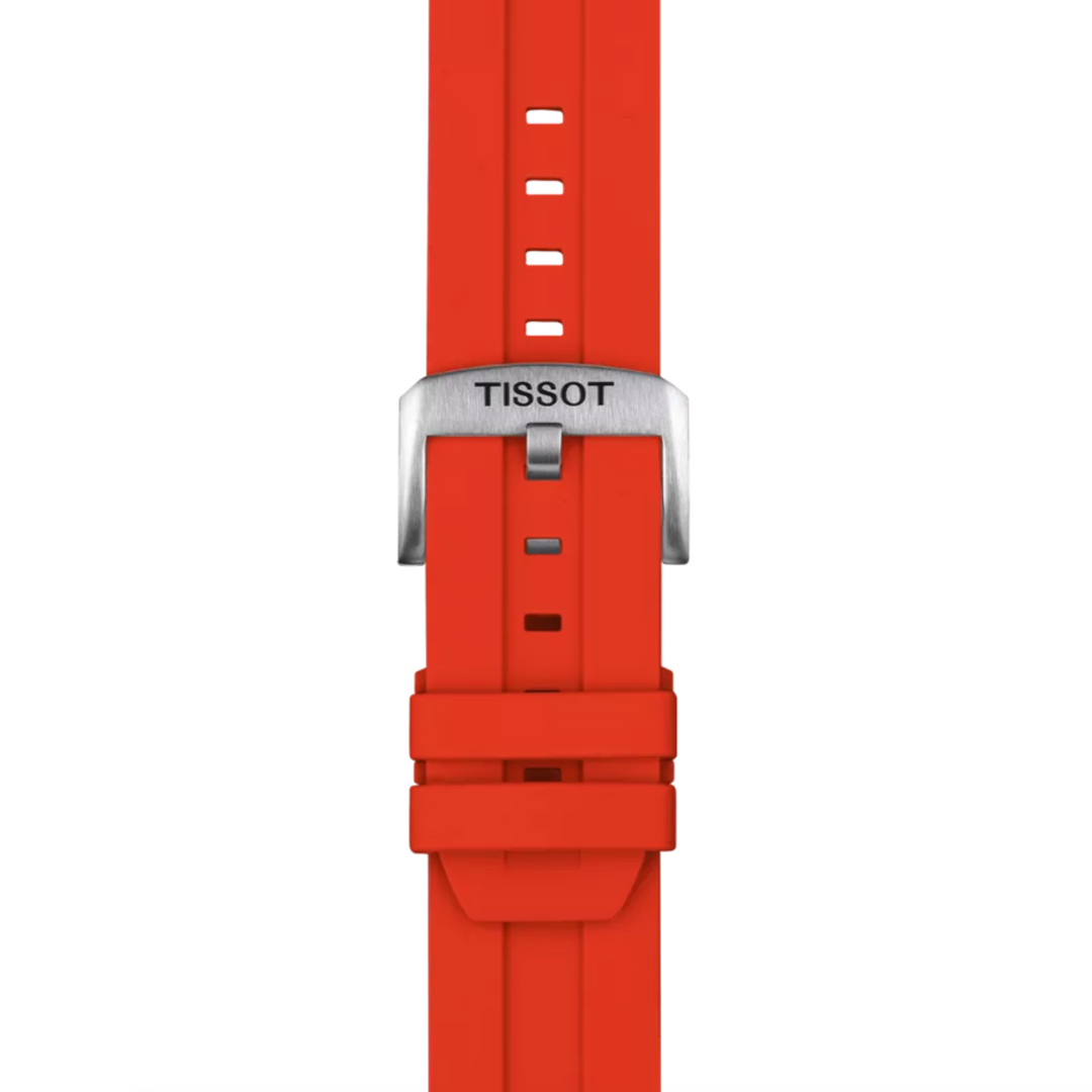 Red Rubber Strap Lugs 22MM