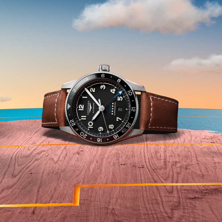 Spirit Zulu Time Black Dial 42MM Watch