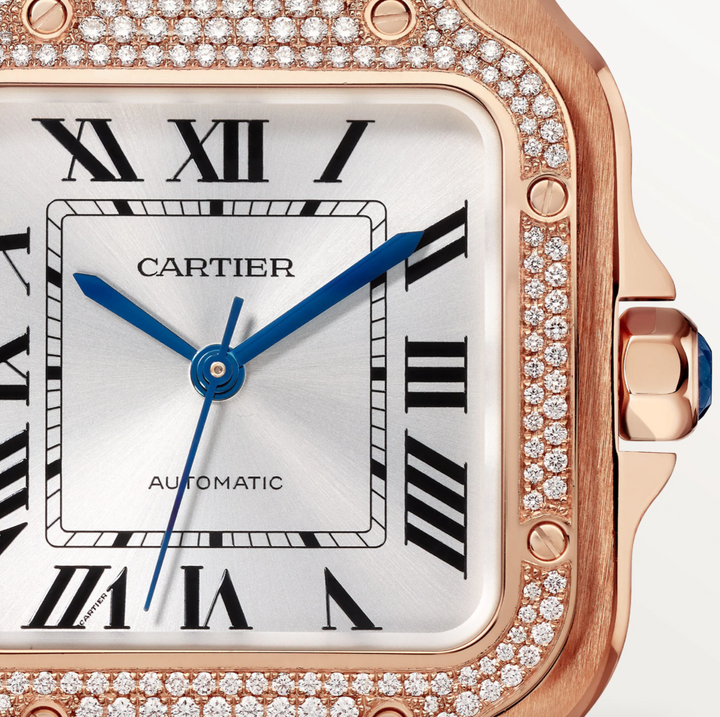 Santos Rose Gold Medium Model