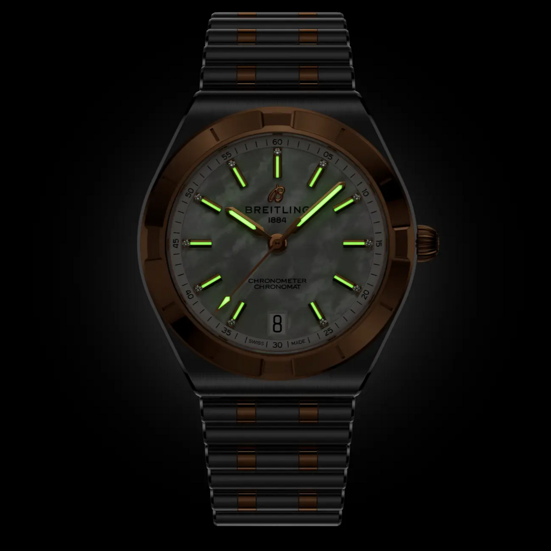 Chronomat Steel and Rose Gold 36MM Watch