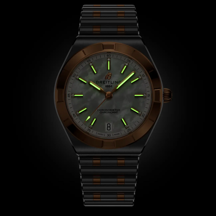 Chronomat Steel and Rose Gold 36MM Watch