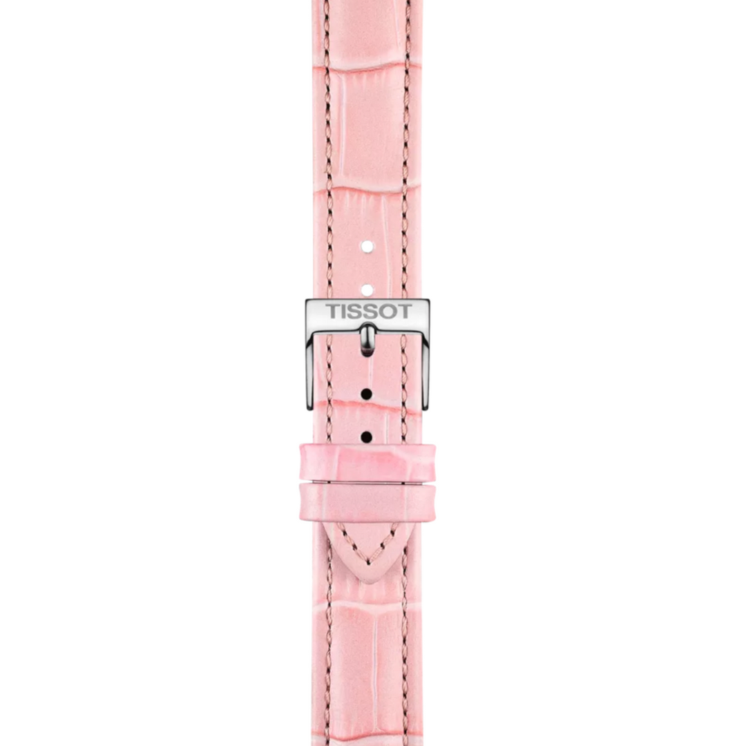 Pink Leather Strap Lugs 16MM