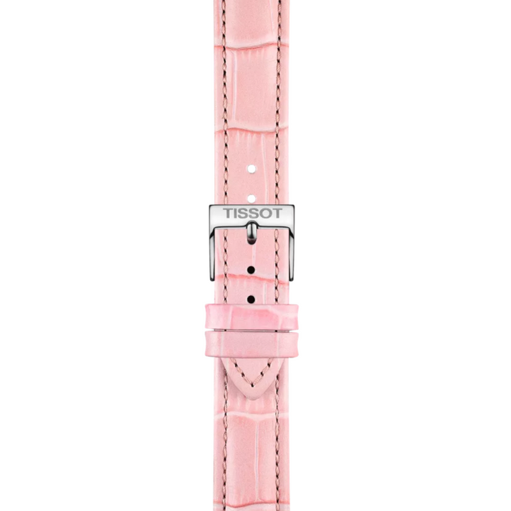Pink Leather Strap Lugs 16MM