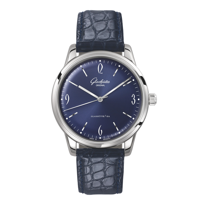 Sixties Watch, Blue Dial 39MM