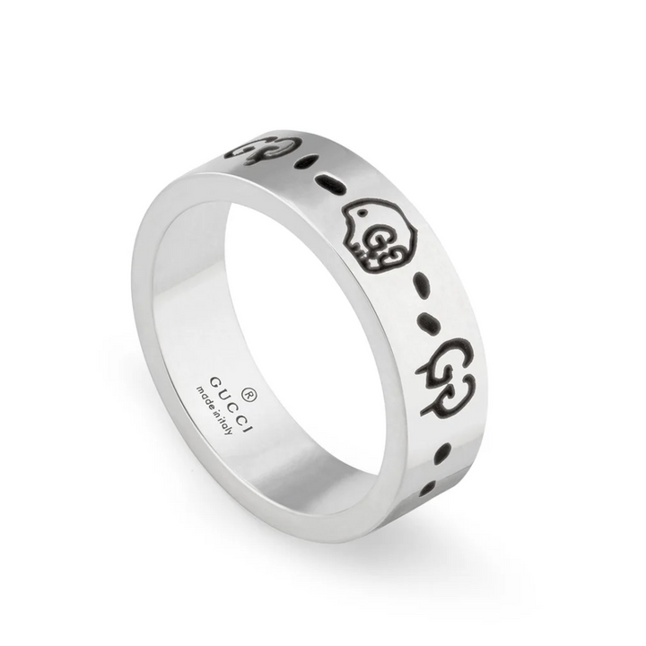 Ghost Silver 6MM Ring