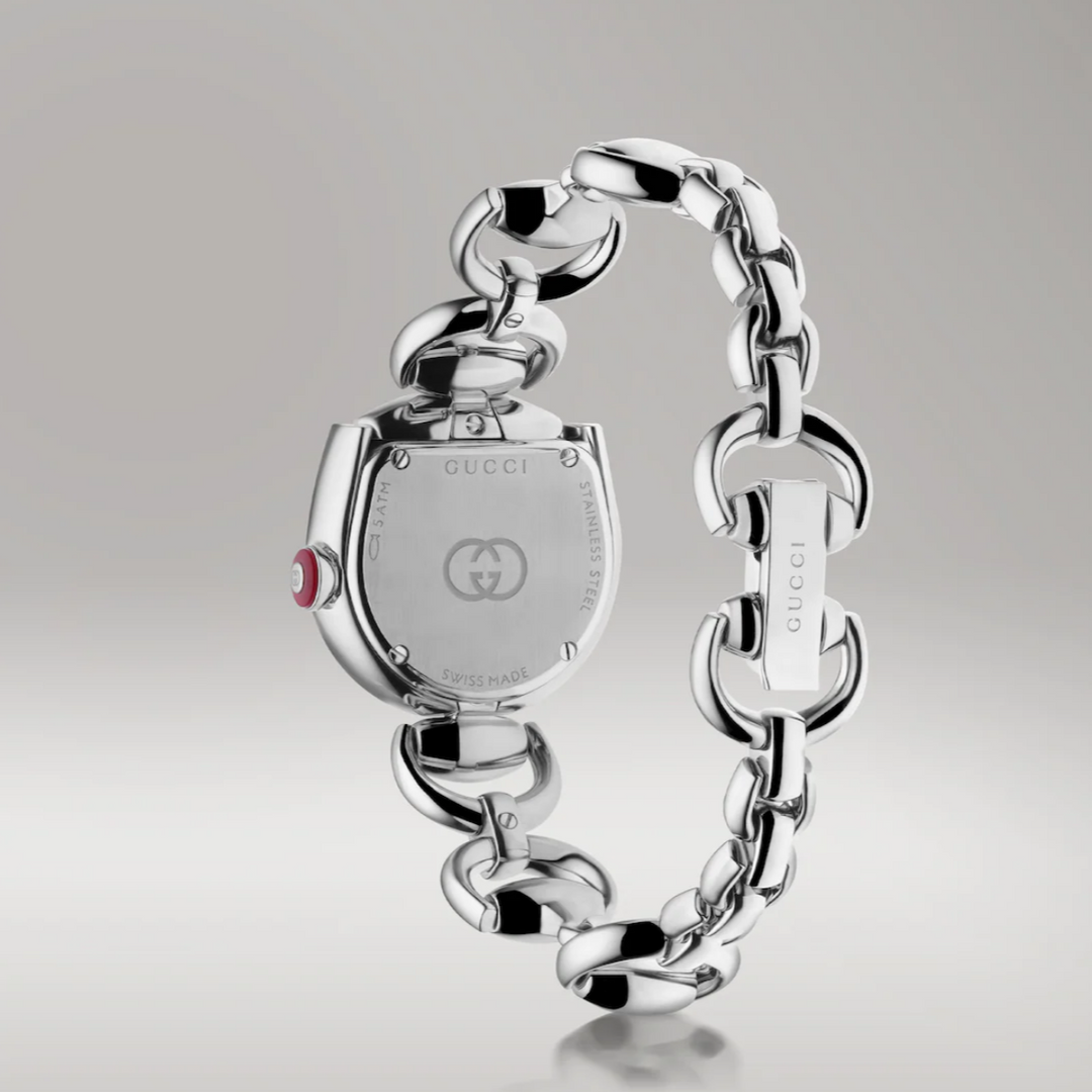Horsebit Silver Dial Watch
