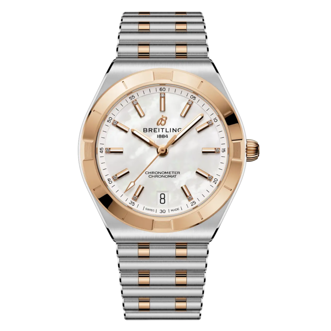 Chronomat Steel and Rose Gold 36MM Watch