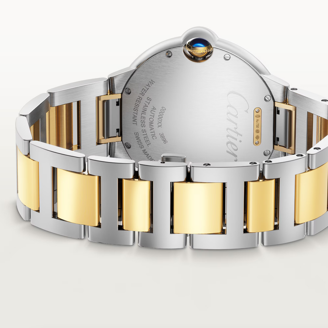 Ballon Bleu Steel and Yellow Gold 42mm