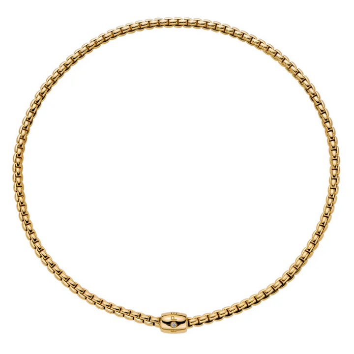 Eka Yellow Gold Necklace