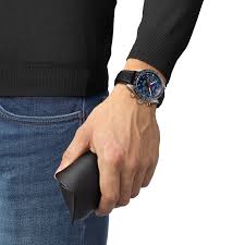 PRS 516 Automatic Chronograph Black/Blue 45MM Watch