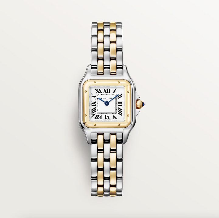 Panthère Steel and Yellow Gold Small Model