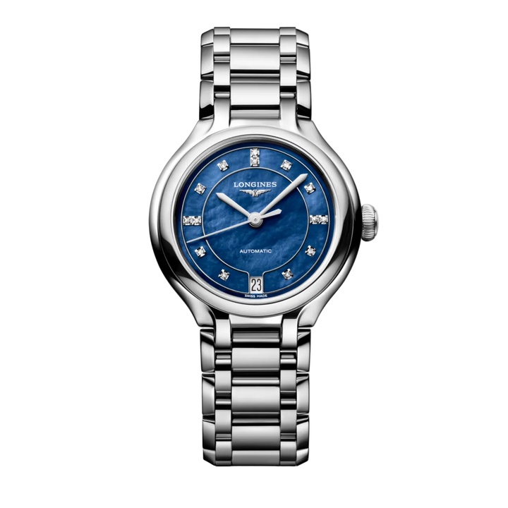 Primaluna Blue Mother of Pearl Dial 34MM Watch