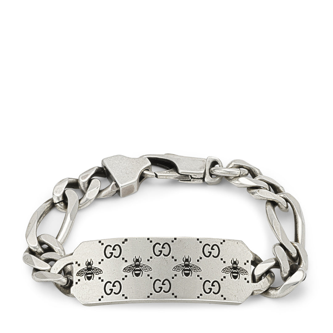 YBA728264001020|GUCCI |SIGNATURE |SIlver Bracelet GG Bee