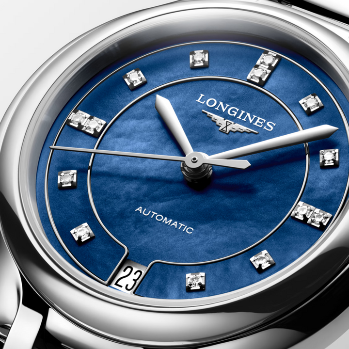 Primaluna Blue Mother of Pearl Dial 34MM Watch