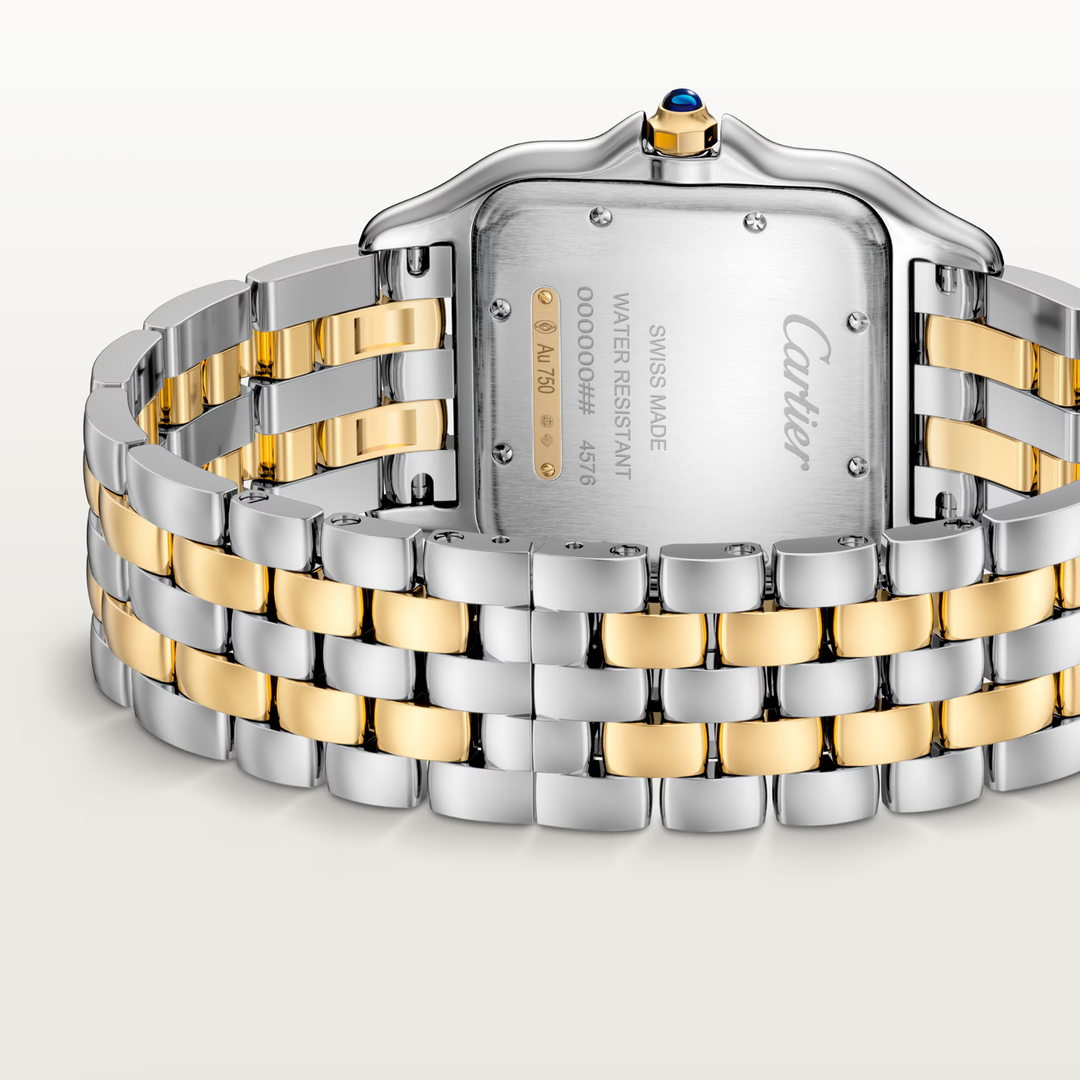 Panthère Steel and Yellow Gold Large Model