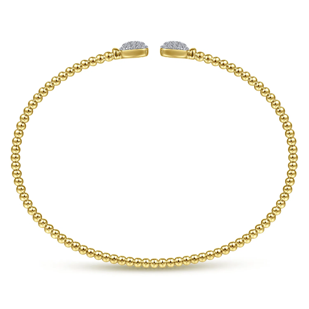 Cushion Shaped Pave Diamond Bracelet