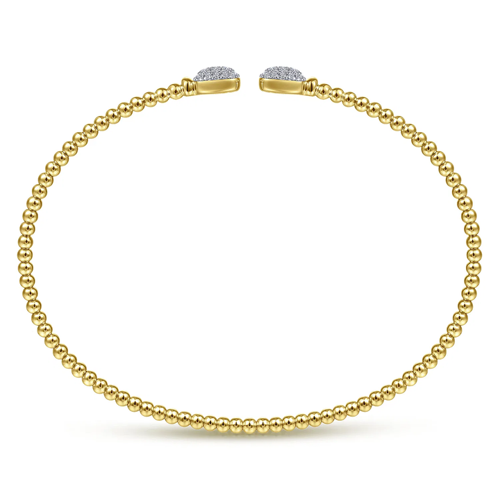 Cushion Shaped Pave Diamond Bracelet