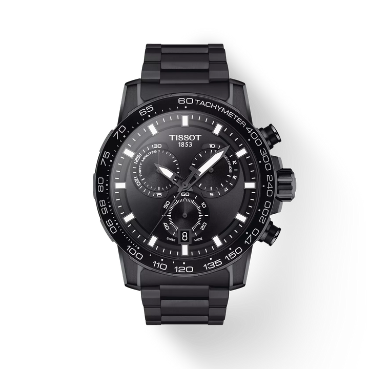 Supersport Chrono 45.5MM Black PVD Watch