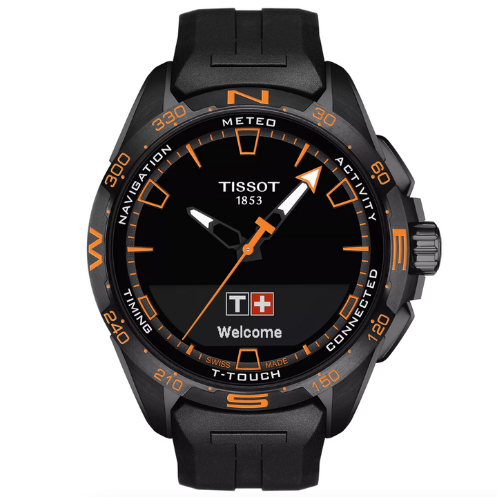 T-Touch Connect Solar Black PVD Titanium 47MM Watch