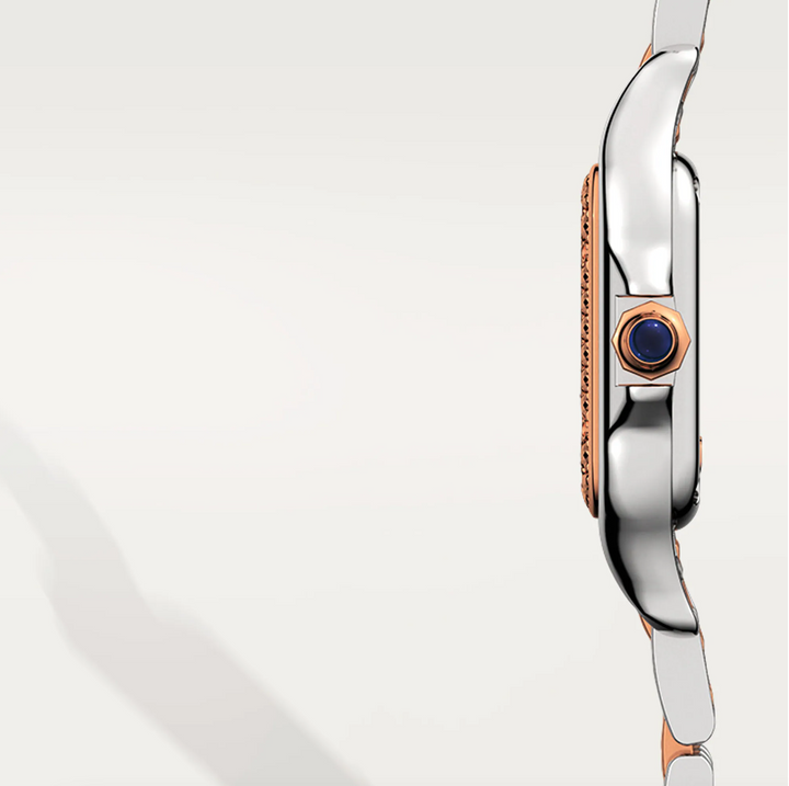Panthère Steel and Rose Gold Small Model