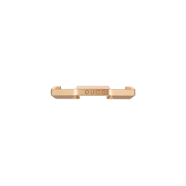 Link To Love Mirror Finish Rose Gold Ring