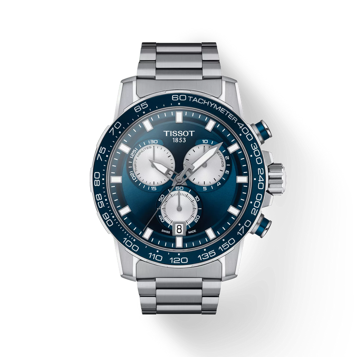Supersport Chrono 45.5MM Blue Watch