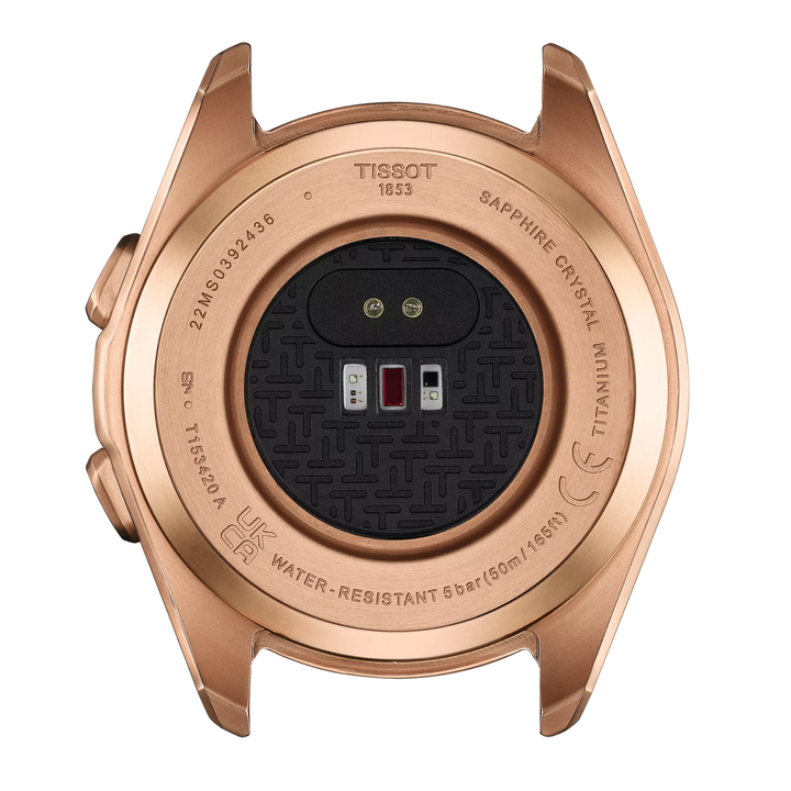 T-Touch Connect Sport Titanium Case Rose Gold PVD 44MM Watch