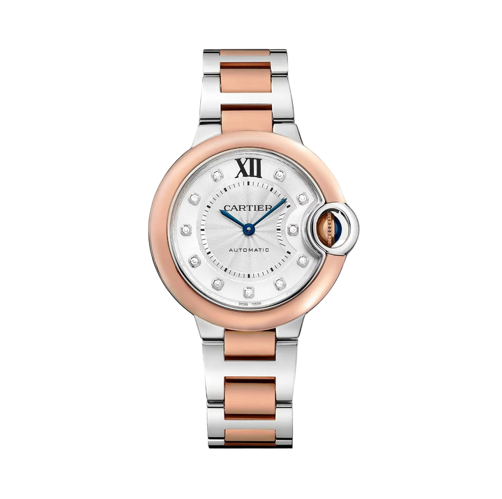 Ballon Bleu Steel and Rose Gold 33MM