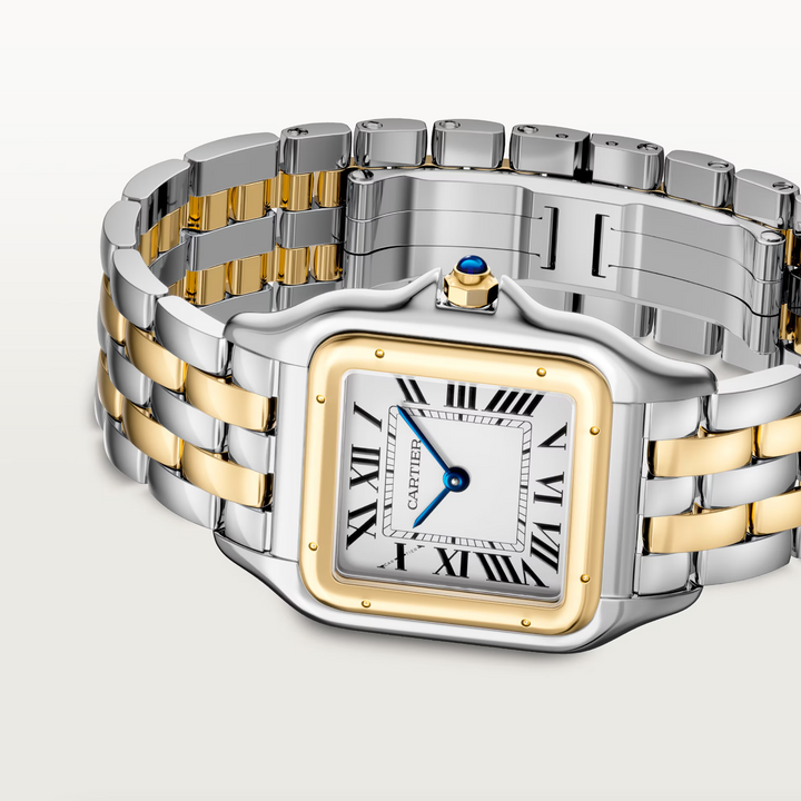 Panthère Steel and Yellow Gold Large Model