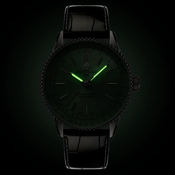 Navitimer Mint Green Dial 36MM Watch