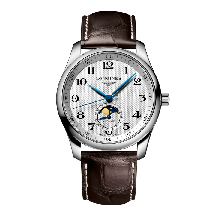 Master Collection Moonphase Alligator Strap 40MM Watch
