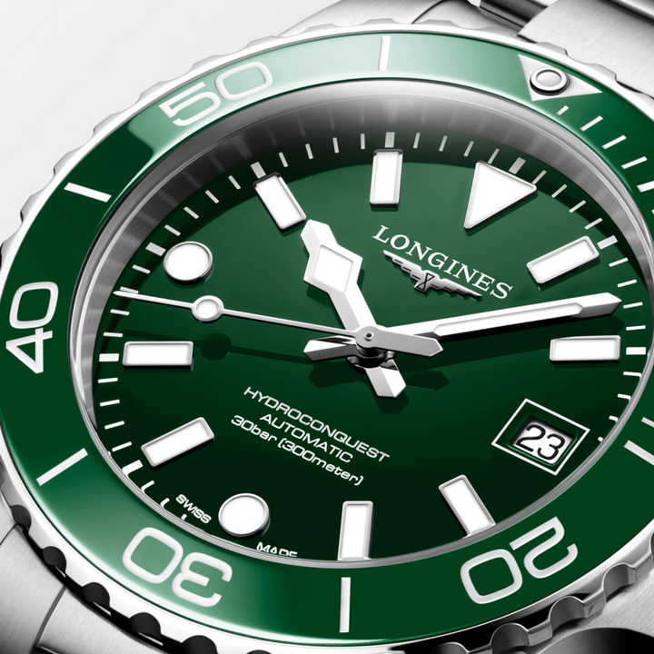 Hydroconquest Green 39MM Watch
