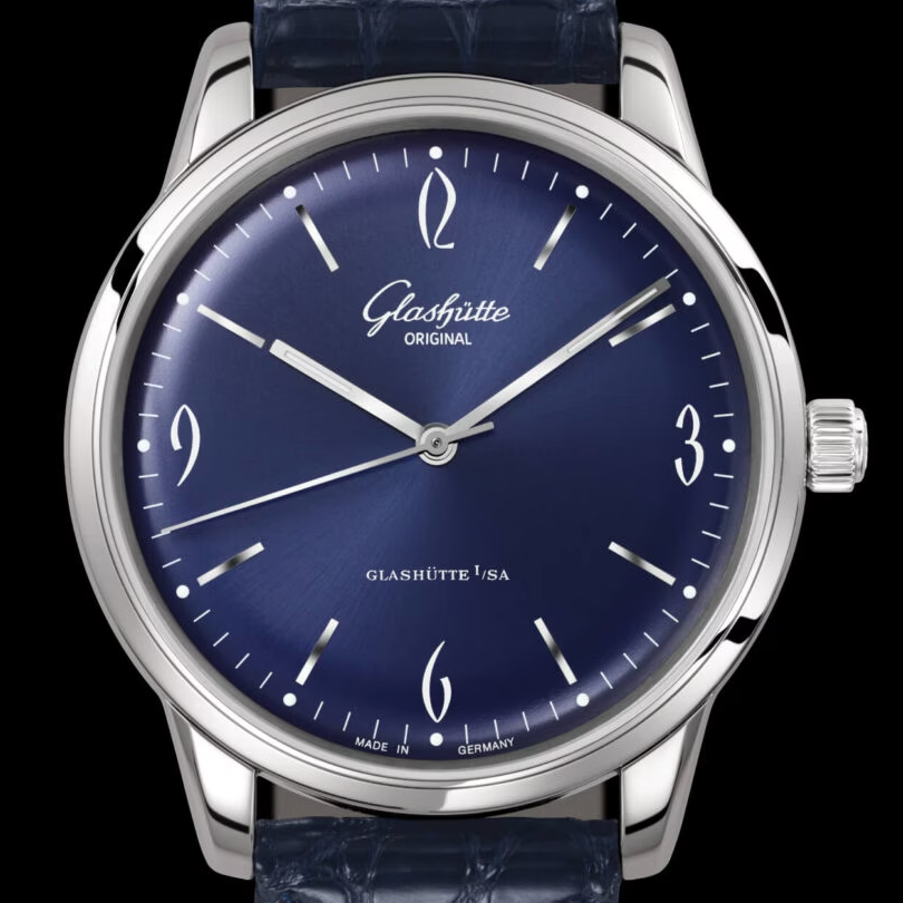 Sixties Watch, Blue Dial 39MM